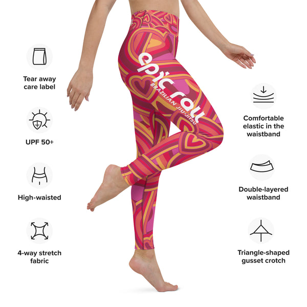 Women's Leggings (Love Triangle)