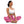 Load image into Gallery viewer, Women's Leggings (Pink Pirate)