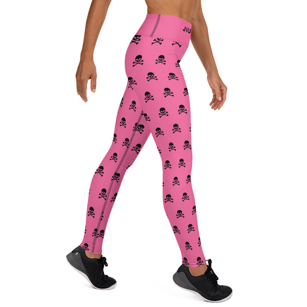 Women's Leggings (Pink Pirate)