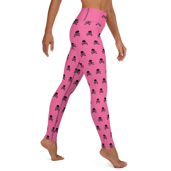 Women's Leggings (Pink Pirate)