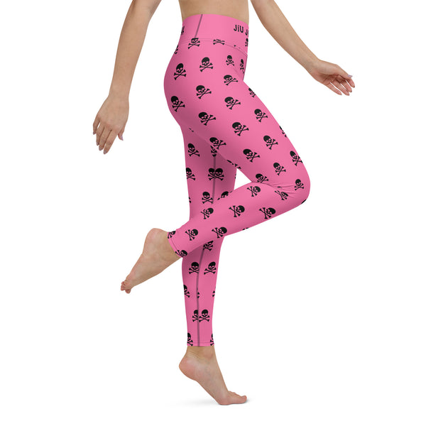 Women's Leggings (Pink Pirate)