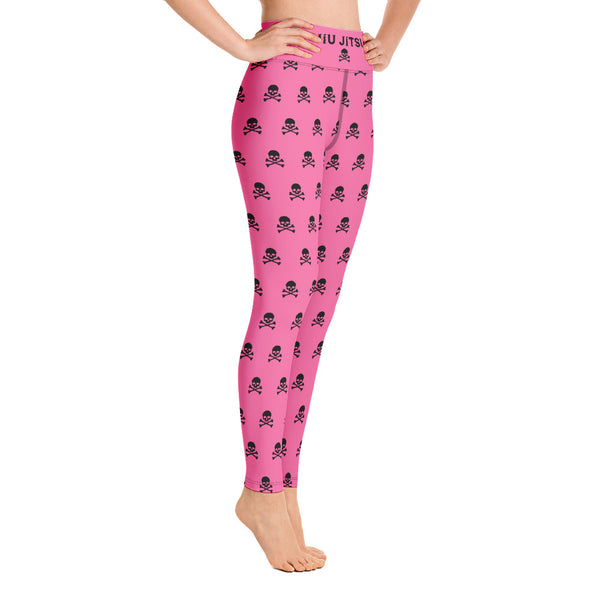 Women's Leggings (Pink Pirate)