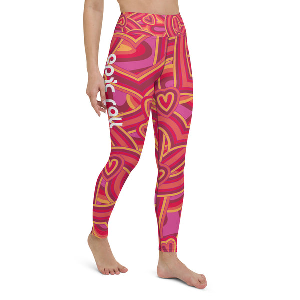 Women's Leggings (Love Triangle)