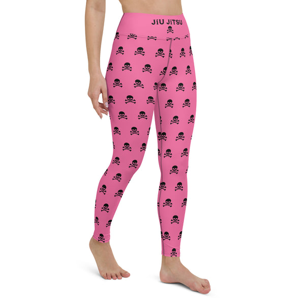 Women's Leggings (Pink Pirate)