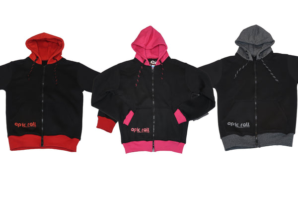 Blood and Steel & Pink Lipstick Epic Hoodies