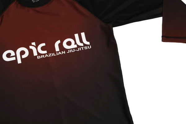 Faded Ranked Rash Guards (Brown Belt)