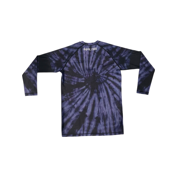 Epic Tie Dye Rash Guard (Purple Haze) Long Sleeve