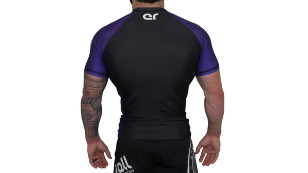 Ranked Short Sleeve Rash guards (Purple Belt)