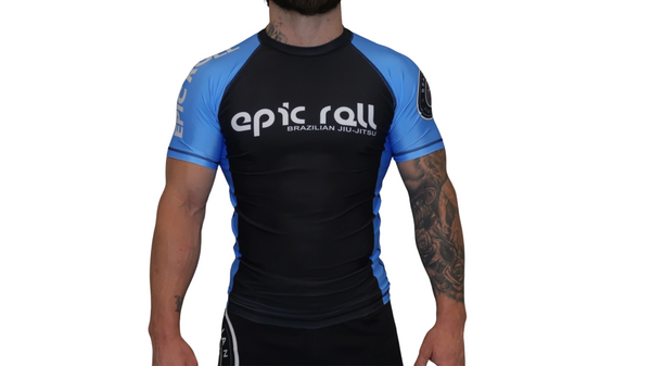 Ranked Short Sleeve Rash guards (Blue belt)