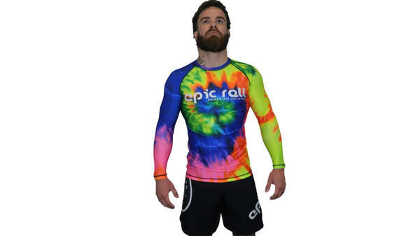 Epic Tie Dye Rash guard (multi-color) Long Sleeve