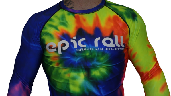 Epic Tie Dye Rash guard (multi-color) Long Sleeve