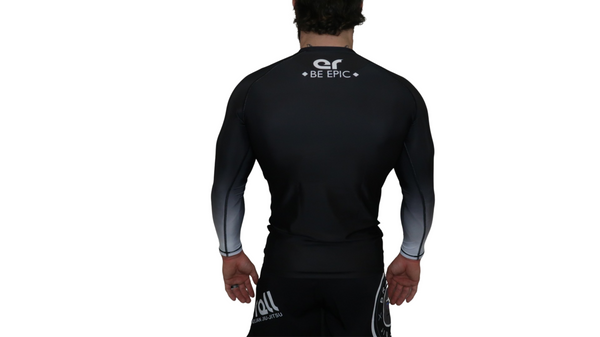 Faded Ranked Rash Guards (White Belt)