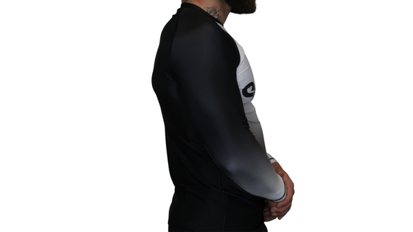 Faded Ranked Rash Guards (White Belt)