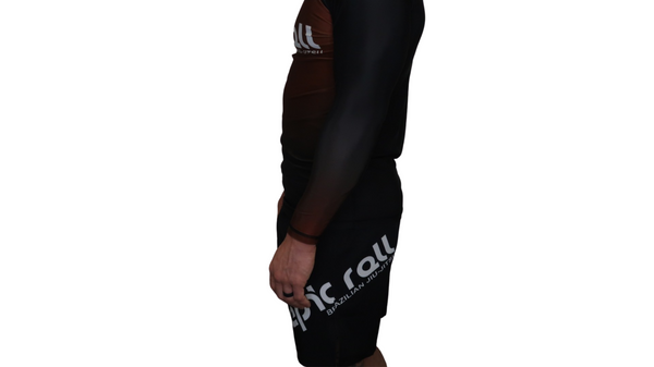 Faded Ranked Rash Guards (Brown Belt)