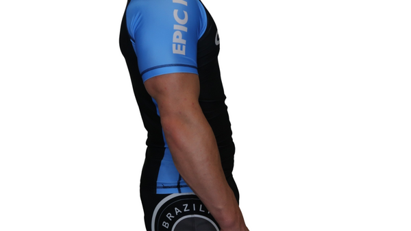 Ranked Short Sleeve Rash guards (Blue belt)