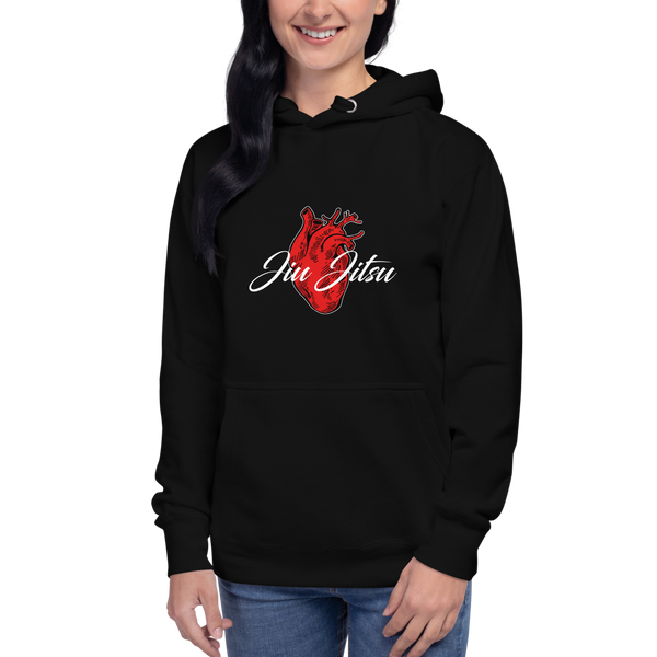 Epic Roll Hoodie (I ❤️Jiu Jitsu)
