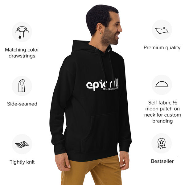 Epic Roll Hoodie (Jiu Jitsu Changed Everything/Spectral Color)