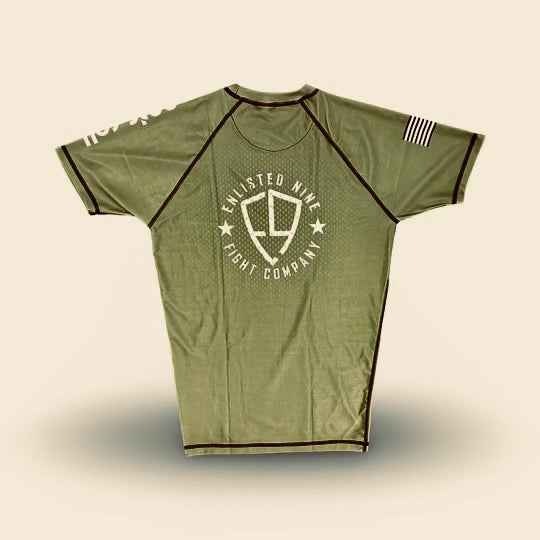 Enlisted Nine Fight Company (Military Green) – Epic Roll BJJ