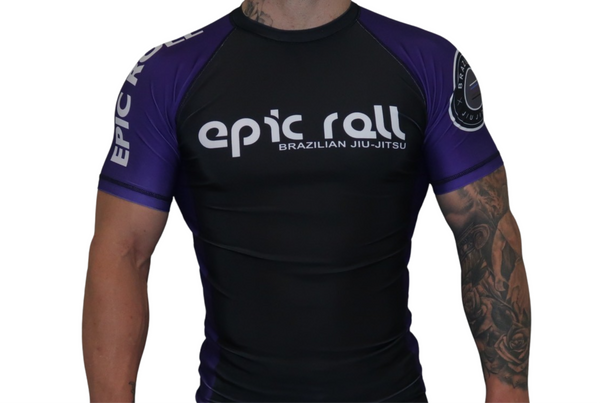 Ranked Short Sleeve Rash guards (Purple Belt)