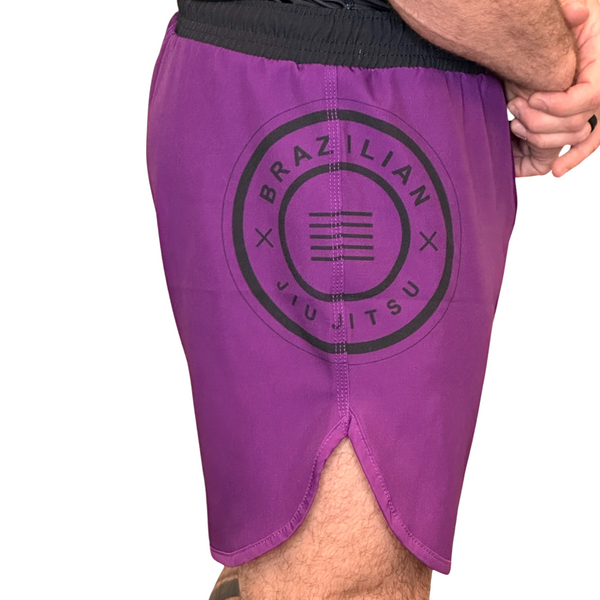 Epic Grappling Shorts 2.0 (Elastic Waistband) Purple Haze