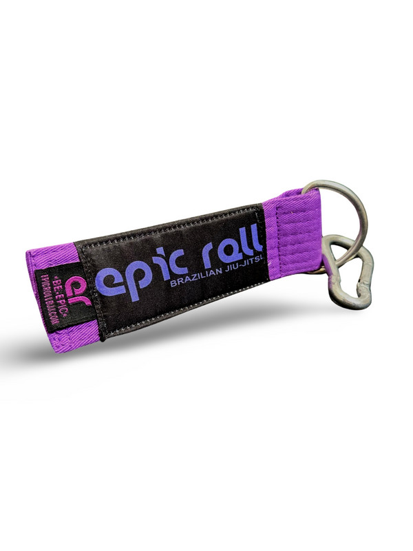 Purple Belt Keychain