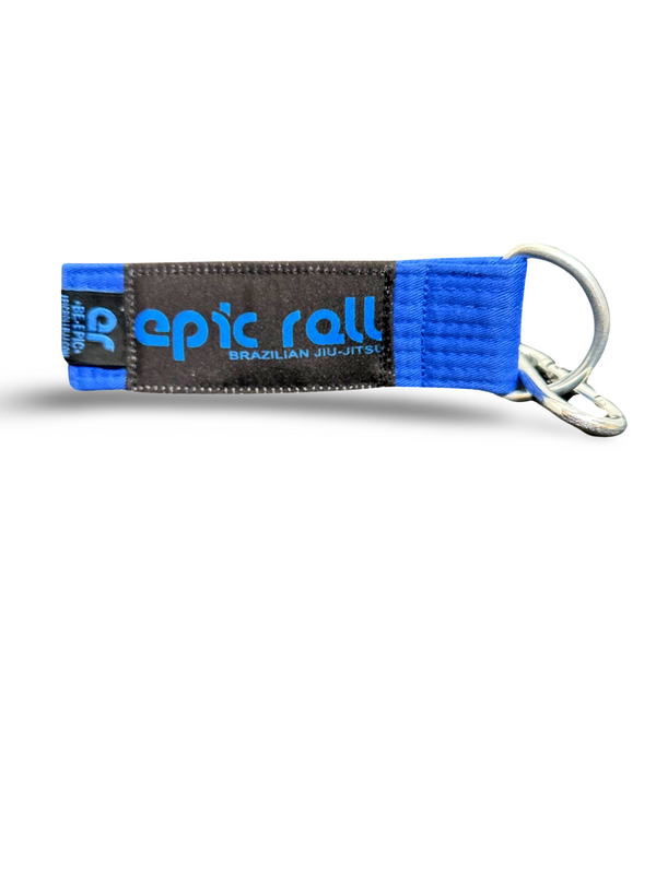 Blue Belt Keychain