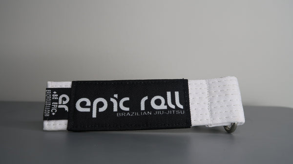 White Belt Keychain