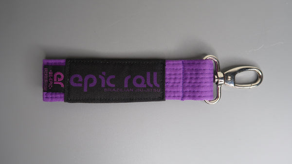 Purple Belt Keychain