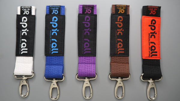 Brown Belt Keychain