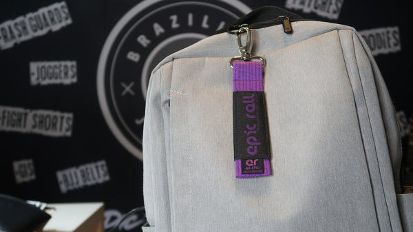 Purple Belt Keychain
