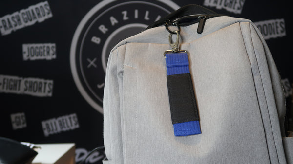 Blue Belt Keychain