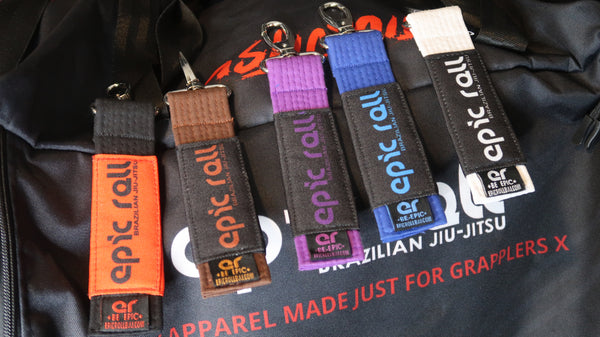 Brown Belt Keychain