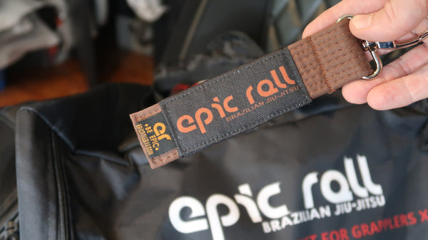 Brown Belt Keychain
