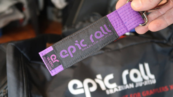 Purple Belt Keychain