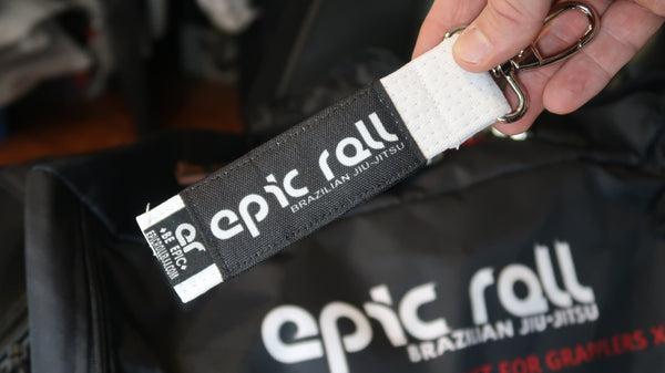 White Belt Keychain