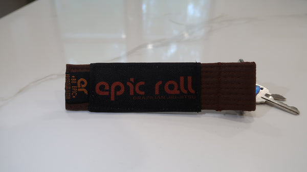 Brown Belt Keychain