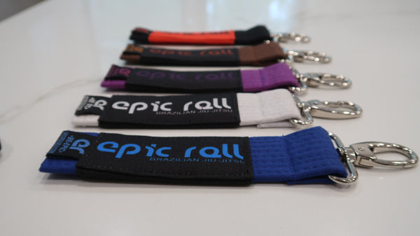 Blue Belt Keychain