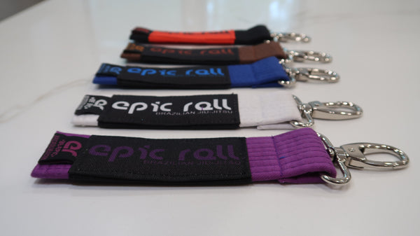 Purple Belt Keychain