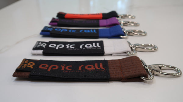 Brown Belt Keychain