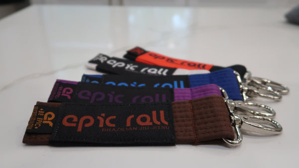 Brown Belt Keychain