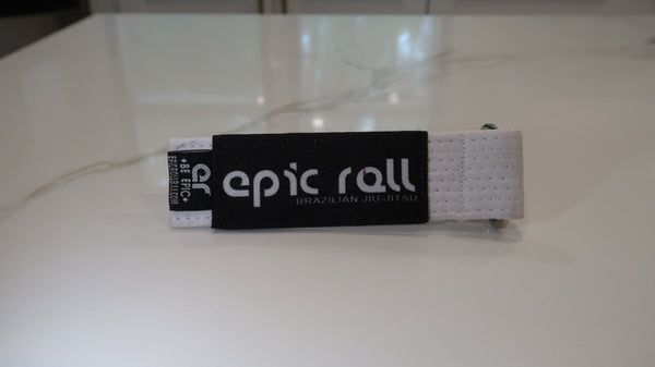 White Belt Keychain