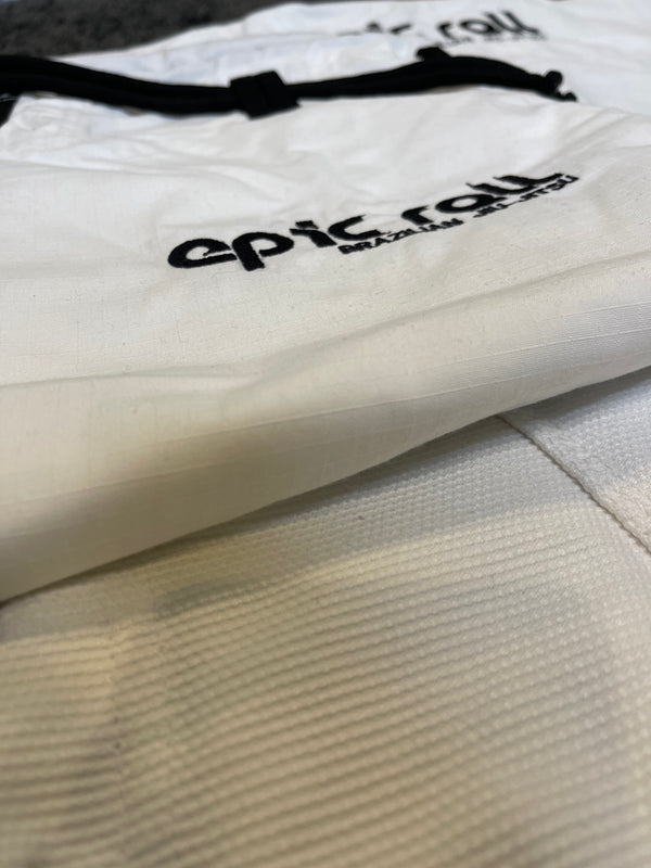Ghost White GI (IBJJF Legal)