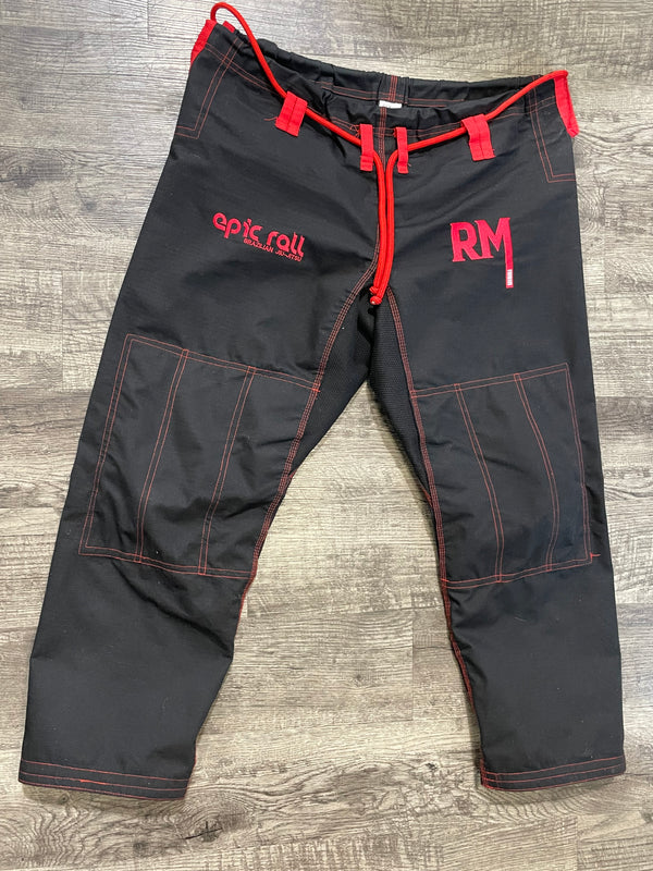 Rigan Machado Official Gi (Black & Red)