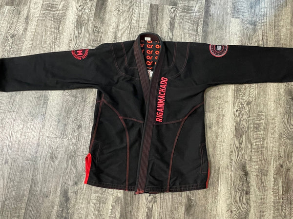 Rigan Machado Official Gi (Black & Red)