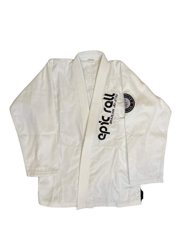 Ghost White GI (IBJJF Legal)