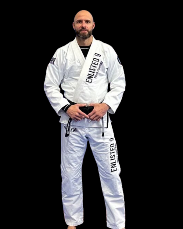 Enlisted Nine Fight Company Gi (Classic White)