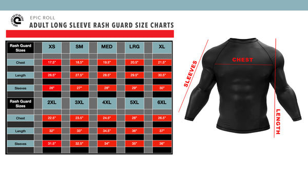 Tie Dye Rash guard - Long Sleeve