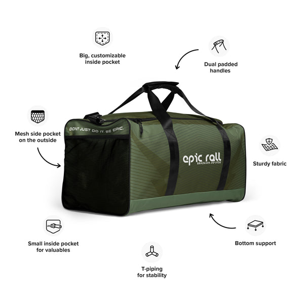 Epic Roll Gear Bag (Green Voltage)