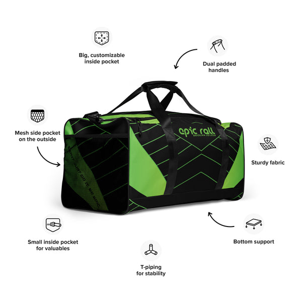 Epic Roll Gear Bag (Neon Green)