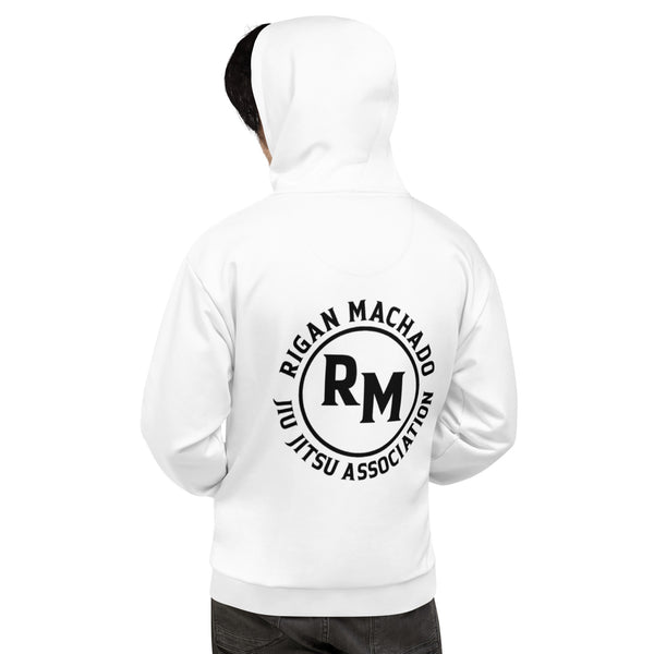 Rigan Machado BJJ Hoodie (white edition)